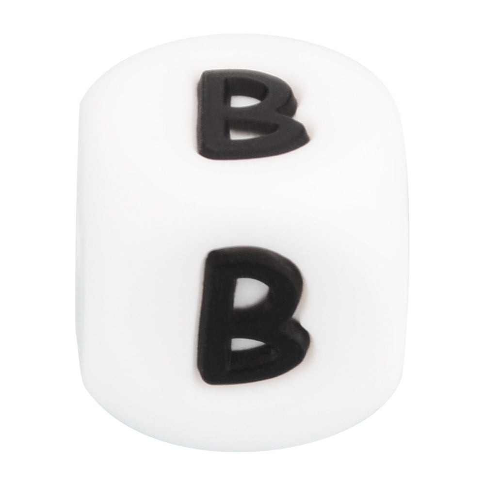 Wholesale Silicone Letters DIY Beads